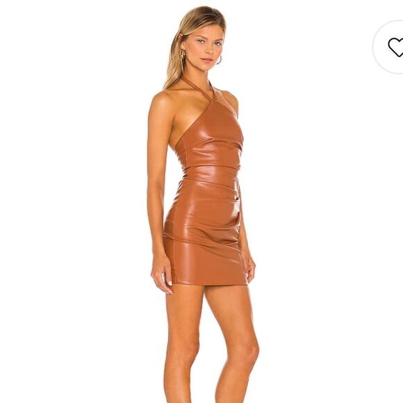Nookie Barbella Mini Dress Tan S - Picture 2 of 8
